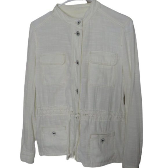 Anthropologie Hei Hei Breakaway Cotton Utility Jacket - Picture 2 of 6